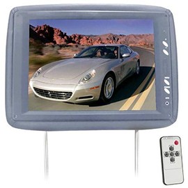 Pyle PL1104HRGR Adjustable Headrest with Built-In 11.3-Inch TFT LCD Monitor and IR Transmitter