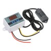 sourcing map 24V DC LED Digital Humidity Meter Sensor Hygrometer