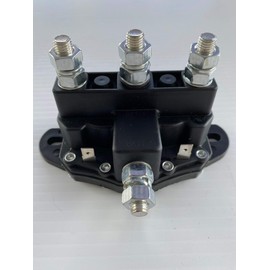 Motor Reversing Solenoid, DPDT 12VDC 150 Amps Contractor Relay Switch for Tarp Motor, Winch, Hoists, Snowplows by ALL TRUCK PRODUCTS