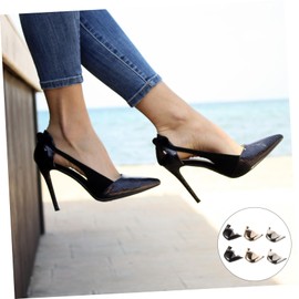 minkissy 3pairs Metal Heel Covers for High Heels Stylish Protection Caps Toe Guards for Shoes Elegant Decoration for Cowboy Boots Wear-resistant Tip Protectors