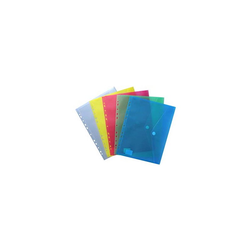 HFP Exxo Document Wallet A4 Landscape Velcro and Filing Strip