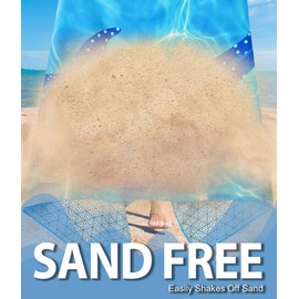 Microfiber Beach Towel – Shark Quick Dry Lightweight Sand Free Oversized Large Towel Accessories Travel Must Have Swim Pool Yoga Camping Gear Summer Cruise Ship Essentials Cloud Compact Gift
