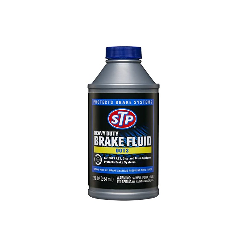 STP Heavy Duty Brake Fluid, Dot 3 Brake Fluid Protects