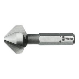 Wera 05104630001 Countersink Bit 846 3-Flute 6,30x31.0mm, Silver