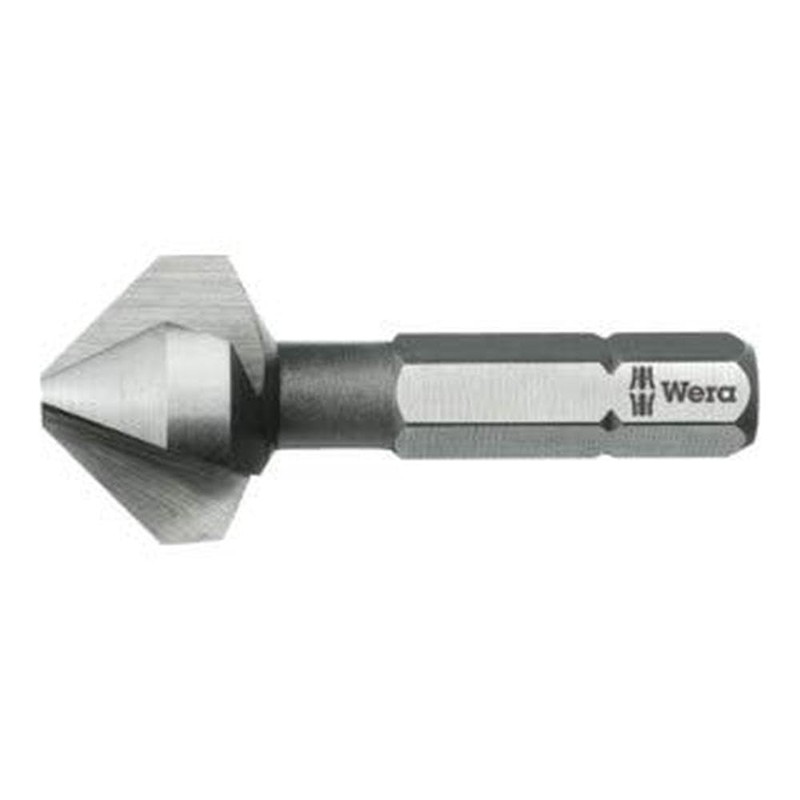 Wera 05104630001 Countersink Bit 846 3-Flute 6,30x31.0mm, Silver