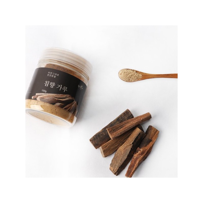 Dong-ui Hanjae 동의한재 프리미엄 침향 가루 분말 100g Donguihanjae Premium