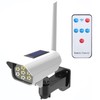 Solar Powered Fake Security Camera, Dummy Simulated CCTV Surveillance System