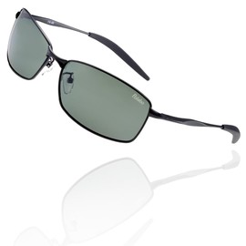 [Adventure King] Polarized Sunglasses, Fishing, Anti-Reflection, Driving, Driving, Car, Sports Sunglasses, Polarized Glasses, FB, black (polarized green)