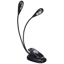 Gewa Fire & Stone 901518 Music Stand Light with Two LEDs per Gooseneck