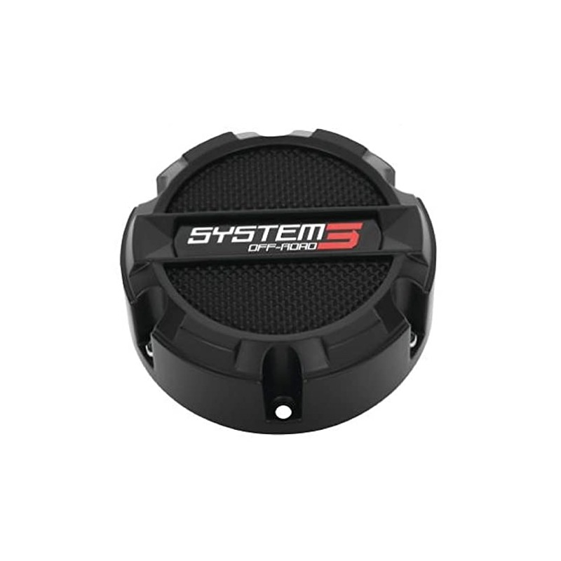 System 3 ST-4/SB-4/ST-5/SB-5 Center Wheel Cap - Gloss Black [CAPS3-150]
