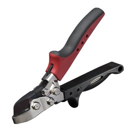 Malco N2R Hand Notcher with 1-Inch Deep V-Notch | Professional Sheet Metal Ductwork Fabrication Tool | Redline Ergonomic Handles | 24-30 Gauge Capacity