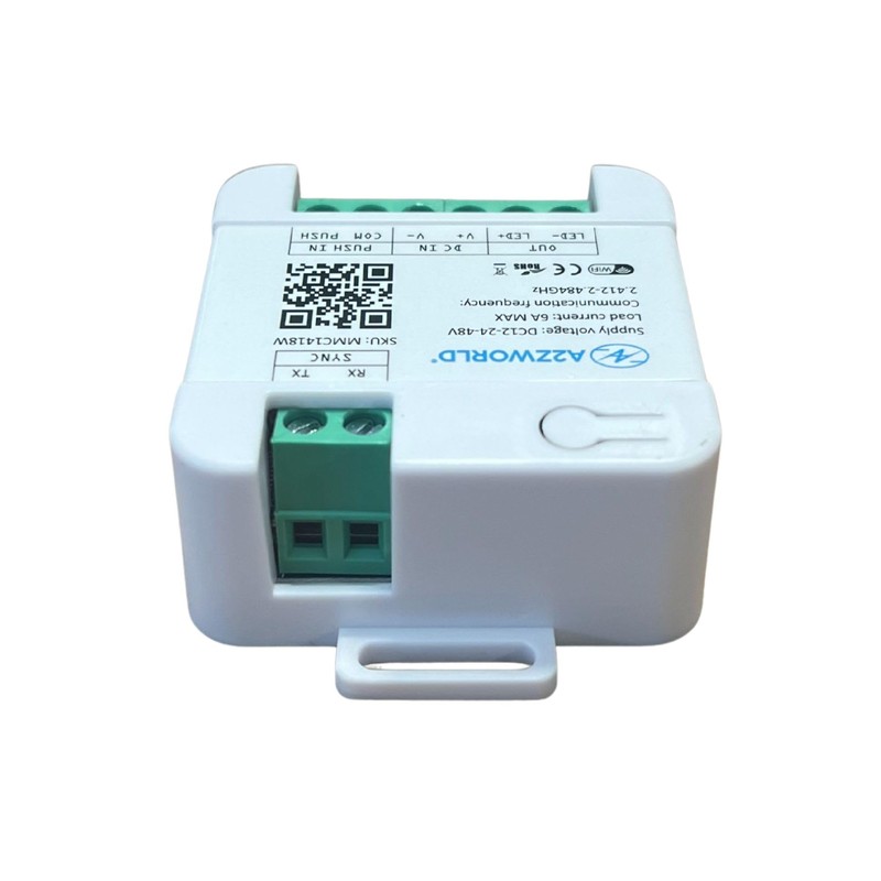 LED Dimmer WiFi 2.4G + Button 12V 24V 48V 6A