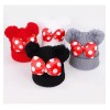 KH Gorro Para Bebe 2 Pompon Niño Niña Dama Minnie