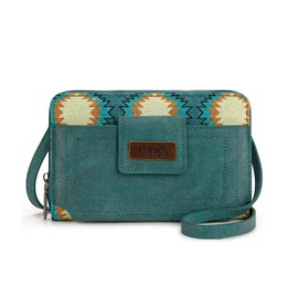 Wrangler Small Crossbody Wallet for Women RFID Blocking Phone Purse Shoulder Bag Handbags with Credit Card Slots