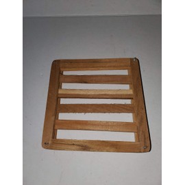 Jim's Orchid Supplies Teak Wood Flat Slatted Mounting Plaque. Orchid Plant/Staghorn Fern Mounts. (1,8 inch X 8 inch X 1.5 inch Thick)