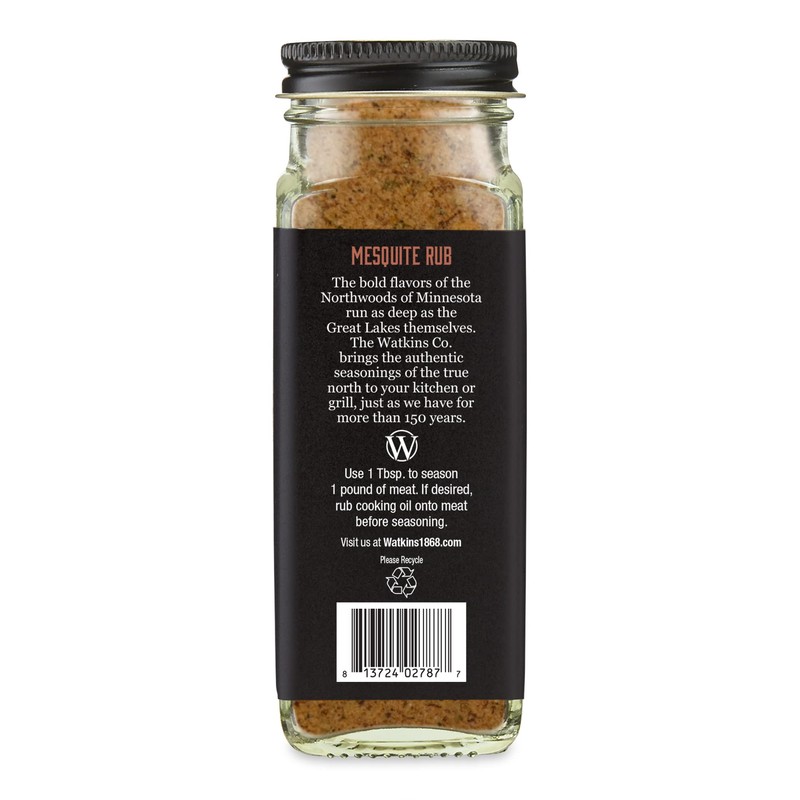 Watkins Mesquite Rub, 3.4 oz, Pack of 3
