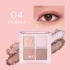 Rich color eye shadow, moist texture, plenty of transparency, gradation
