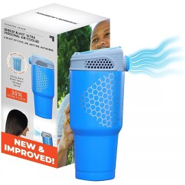 Sharper Image BREEZE Blast Sharper Image Ultra Personal AIR Cooler 30% MORE POWER BLUE NEW