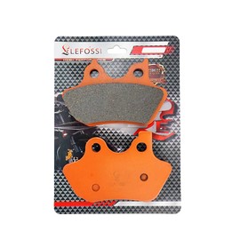 Lefossi Carbon Fibre Motorcycle Brake Pads Rear For Sportster Harley Davidson FXD FXDL FXDWG FXDX FLHR FLHC FLHT FLTR FLHRS FLHTC FLHX (Dyna & Touring Series) (2000-2007) FA400R