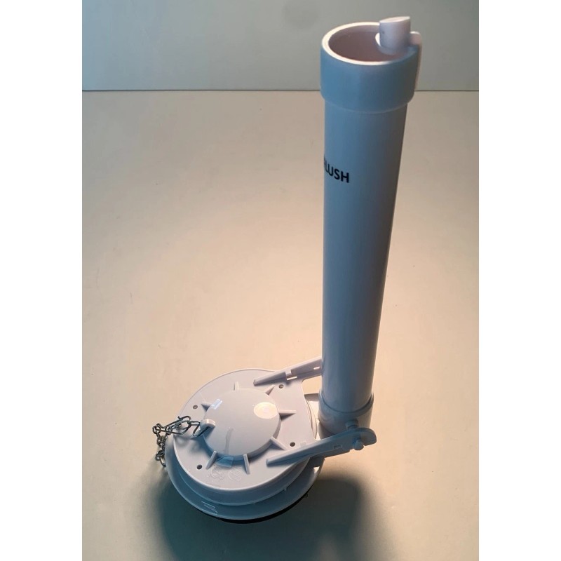 NUFLUSH Flapper Valve 3.25 inch Assembly, For one piece toilets.