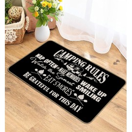 XAPEK Camping Door Mat, RV Mat RV Gifts Best Gifts for RV Owners 30 X 17 Inch Camper Door Mat RV Door Mat, Camper Rugs for Inside Camper Decorations for Inside Camping Rug