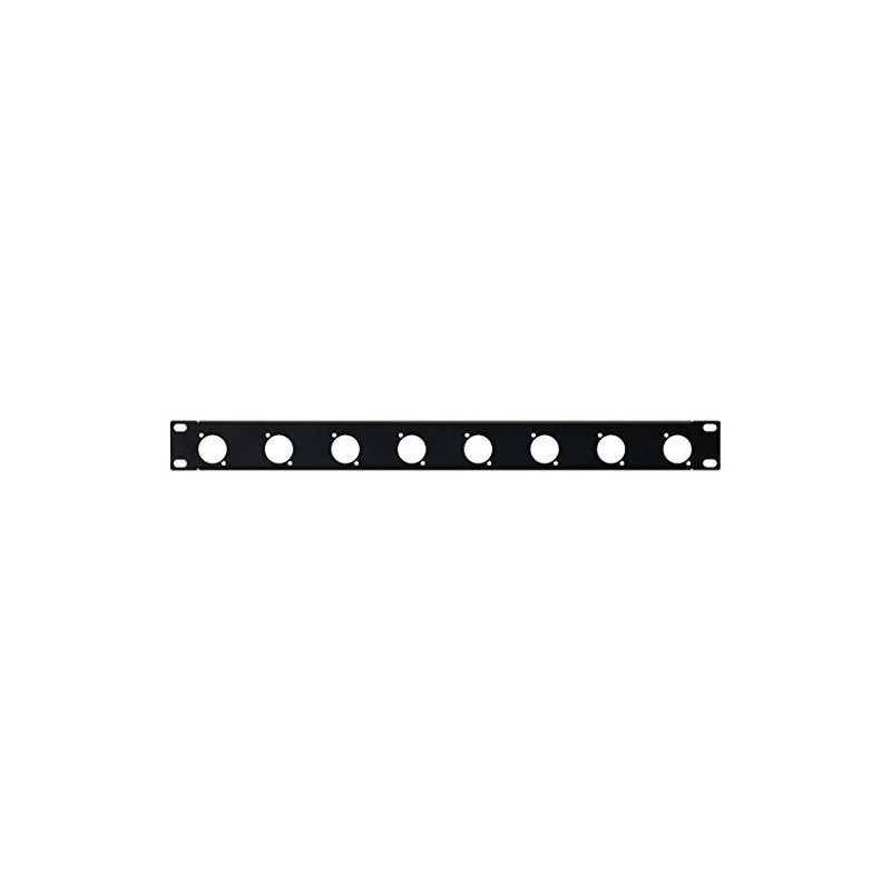 Monacor RCP-8732U rack accessory - rack accessories (Black, 1U)
