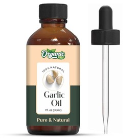 Organic Zing Garlic (Allium Sativum) Oil | Pure & Natural Essential Oil for Skincare and Hair Care- 30ml/1.01fl oz