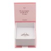 Anillo Promesa De Plata Amor Regalo Aniversario Pareja