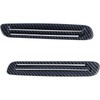 Front Upper Air Vent Trim Carbon Fiber Style Decor Replacement