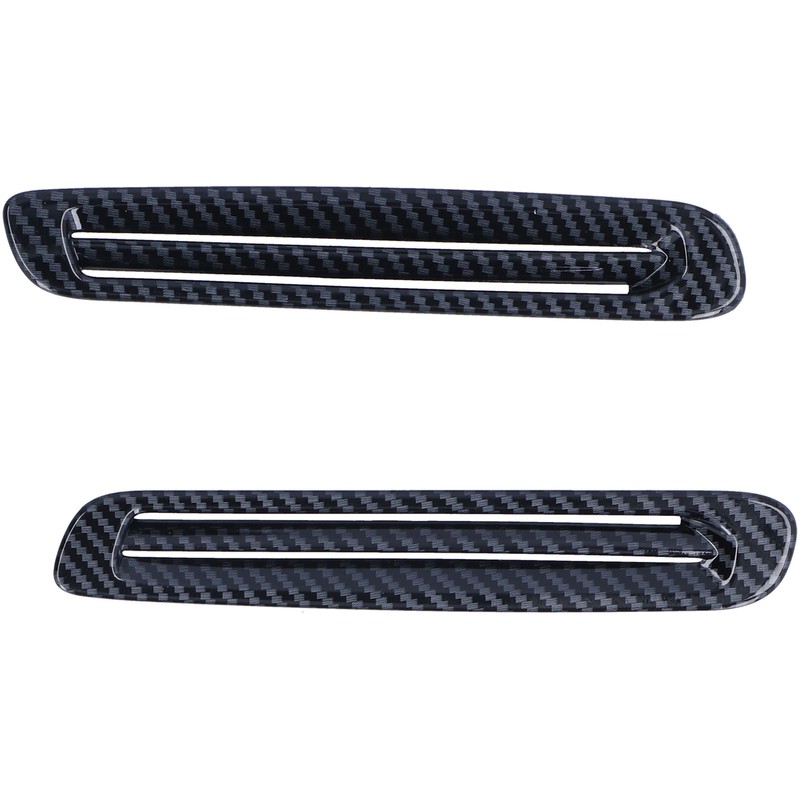 Front Upper Air Vent Trim Carbon Fiber Style Decor Replacement
