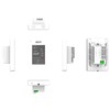 HEATIT ET-7A Touchscreen Programmable Thermostat with Voice Control