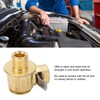 Quick Engine Oil Drain Valve M14‑1.25 Brass Stainless Steel with