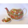 William Morris red Strawberry Thief 2 Cup teapot from The