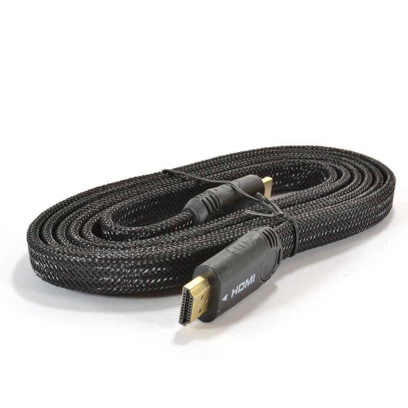 kenable 3D TV Low Profile Flat HDMI 1.4 High Speed