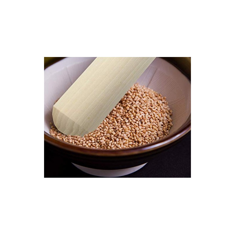 Umezawa 210241 Wooden Pestle, 9.4 inches (24 cm), Made in