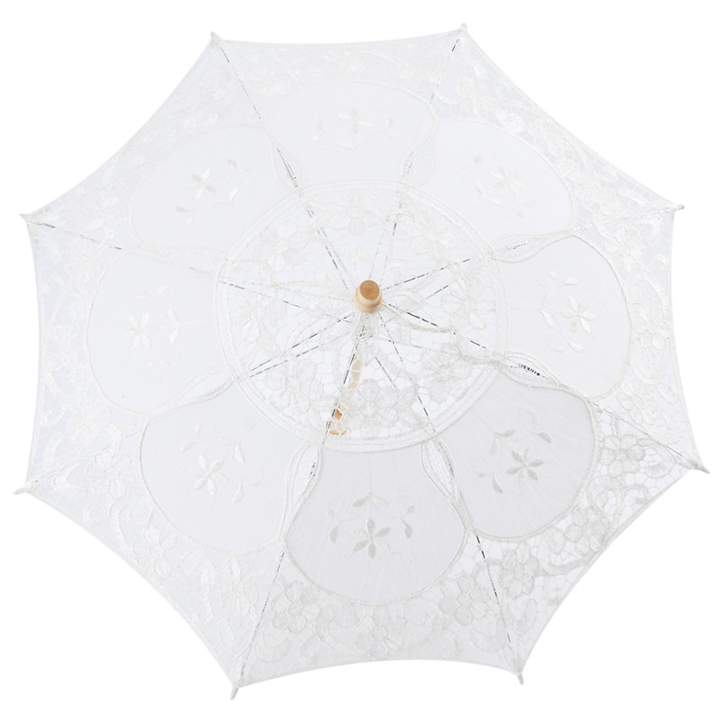 Mini Lace Umbrella Wedding Bridal Parasol Umbrella for Girl Party