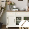 HARPOON 6 Pack Kitchen Cabinet Handles,Vintage Cabinet Bar Pulls,Drawer Handles