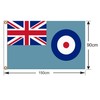 PinkDisplay British Royal Air force flags eyelets and double stitches