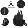 OLIVIA WONG Waterproof Theft Backpack for Women (13L), Convertible Backpack