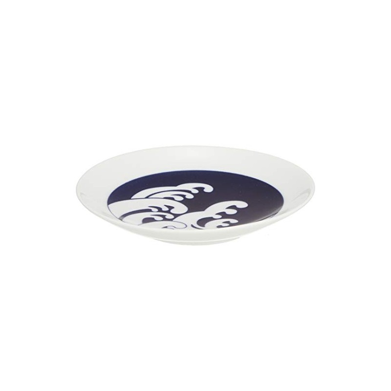 Kihara 9767 Bean Plate Wave Diameter 4.2 x Height 0.7