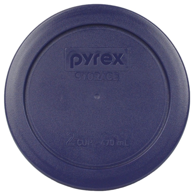 Pyrex 7200-PC 2-Cup, 7201-PC 4-Cup, & 7402-PC 6/7-Cup Blue Food