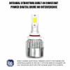 SHENKENUO Combo 9005+H11 LED Headlights Fog Light Bulbs 6000K For