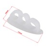 Futheda 1 pair toe separator toe separator tool gel toe