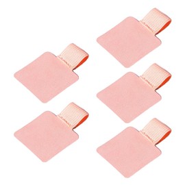 Joocyee 5 Pieces Leather Pen Loop Holder For Notebooks Journals Planners Tablet Case Pencil,Storage Box Waterproof,Pink
