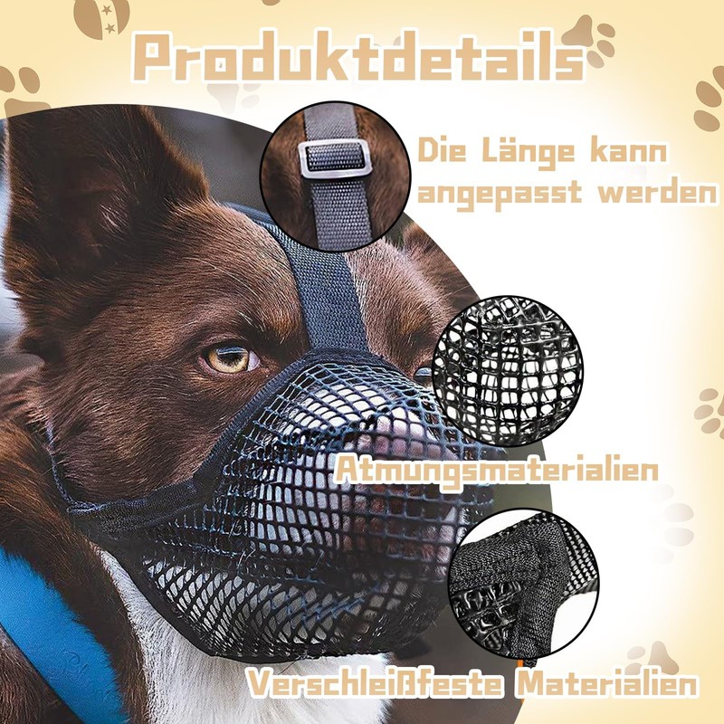 Muzzle for large dogs
