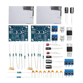 Acxico 2Pcs 20W HiFi Mono Channel LM1875T Stereo Audio Amplifier Board Module DIY Kits