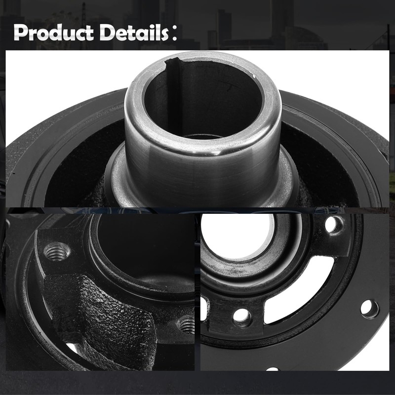 594-761 Engine Harmonic Balancer Crankshaft Pulley Compatible with Ford Explorer