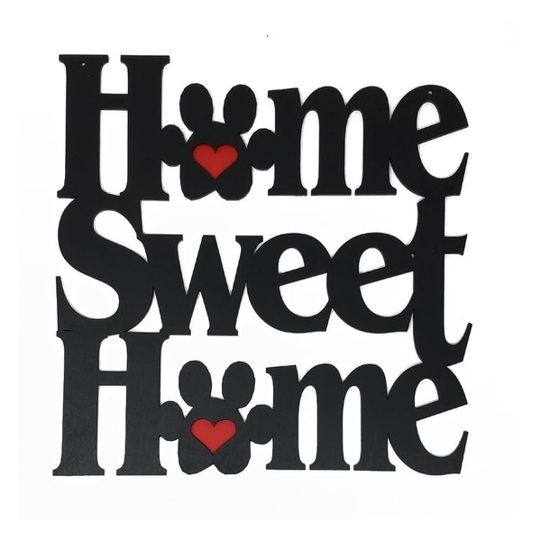 MEMORY MATS & WORD ART Wall Sign, Hand-Made Wooden Decoration