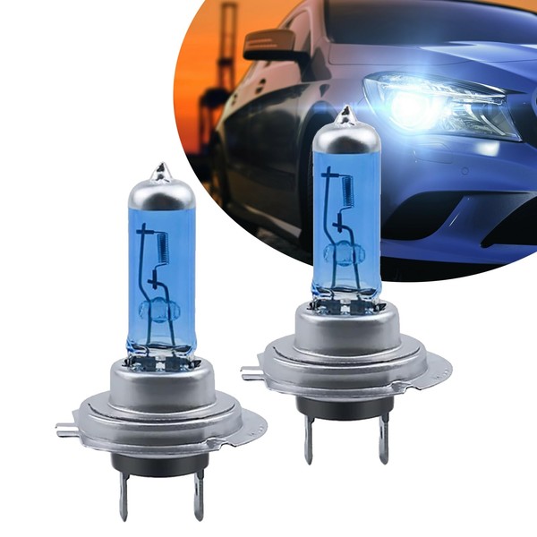 NGHEY Pack-2 H7 Halogen Headlight Bulb, 12V 100W Fog Light