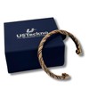USTeckno Hand Forged 100% Pure Copper Bracelet. Made with Solid